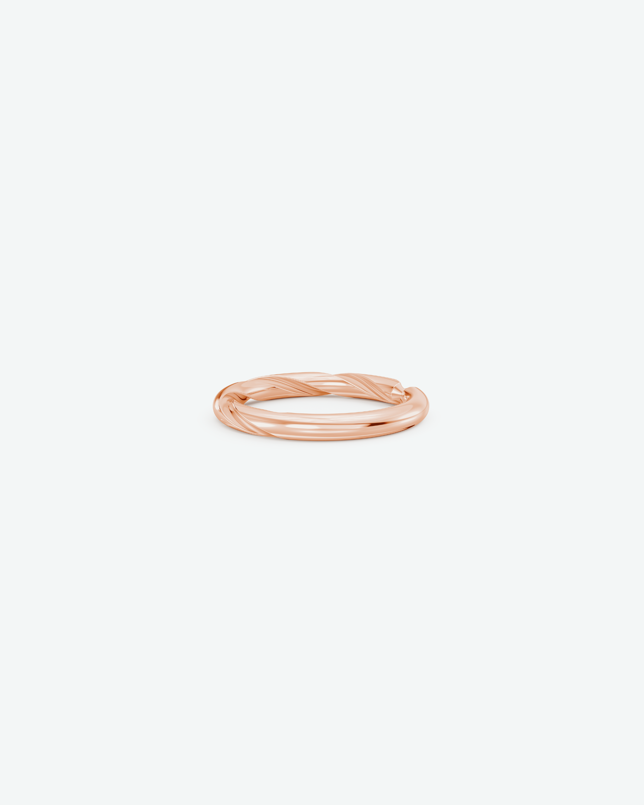 Machina Ring 3mm in Rose Gold