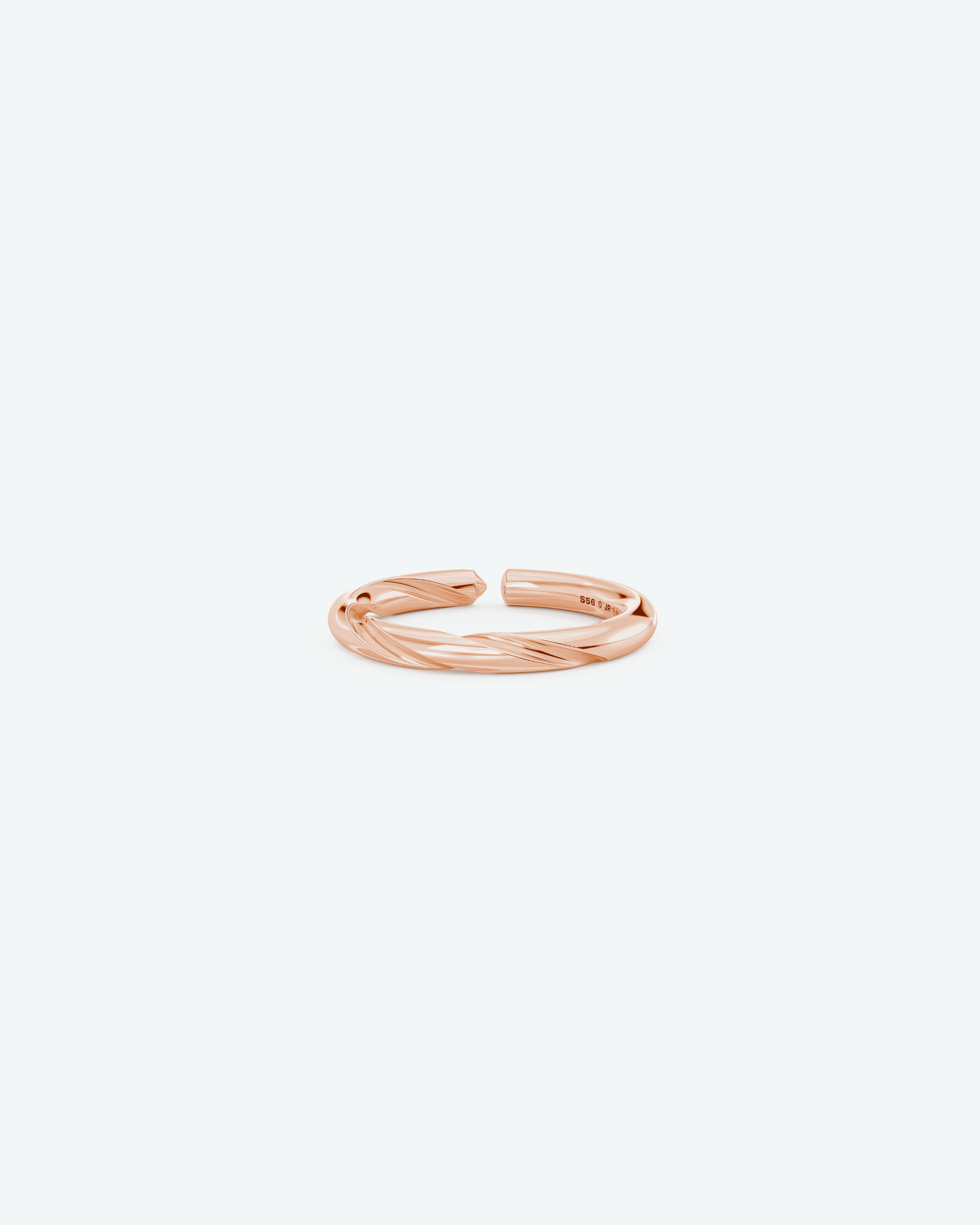 Machina Ring 3mm in Rose Gold