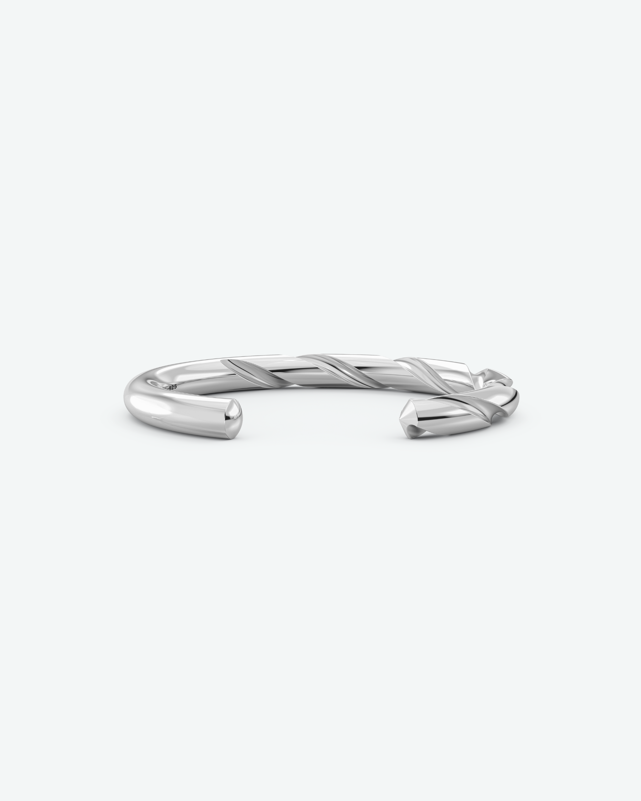 Machina Cuff Bracelet 7mm in Sterling Silver