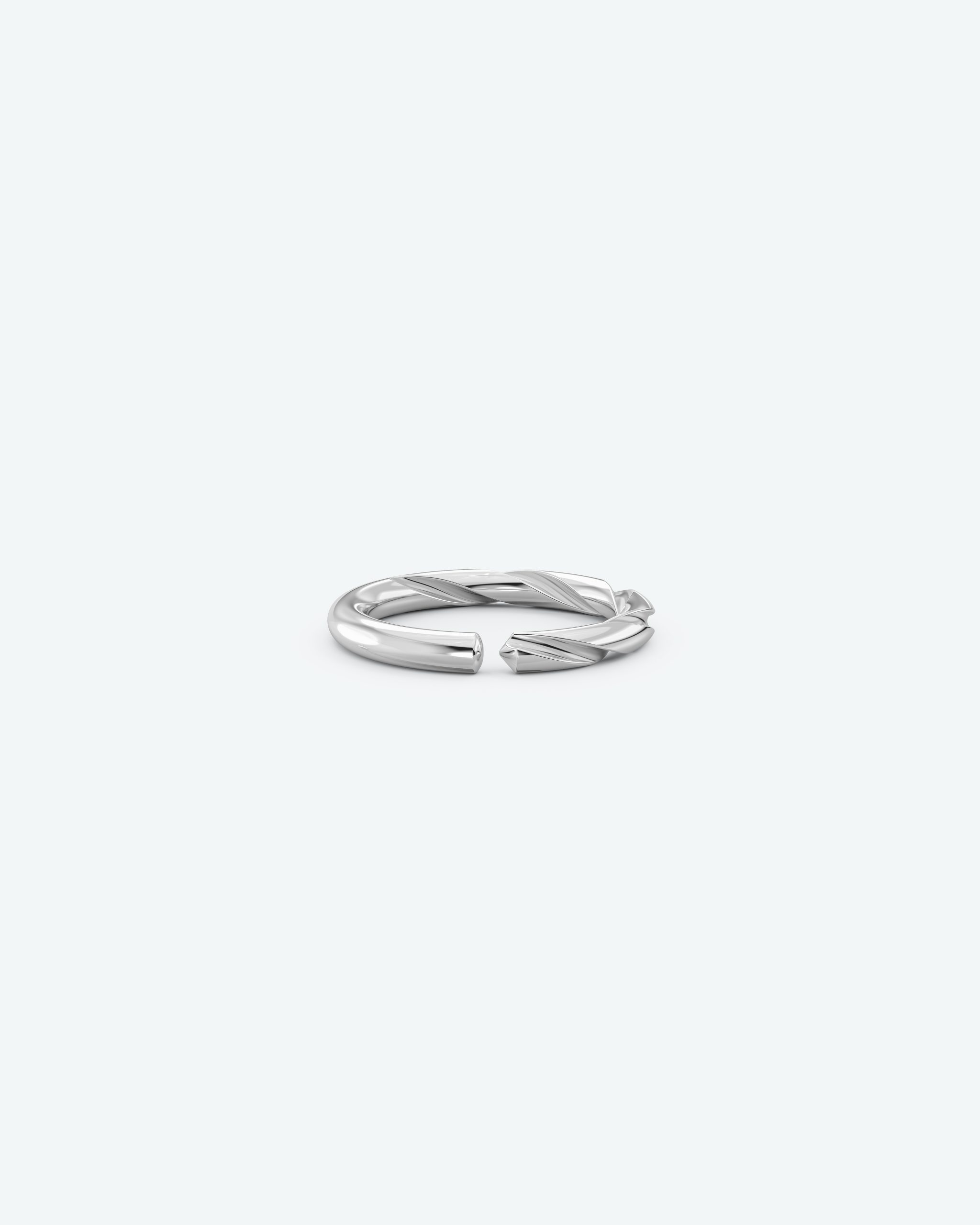Machina Ring 3mm in Sterling Silver