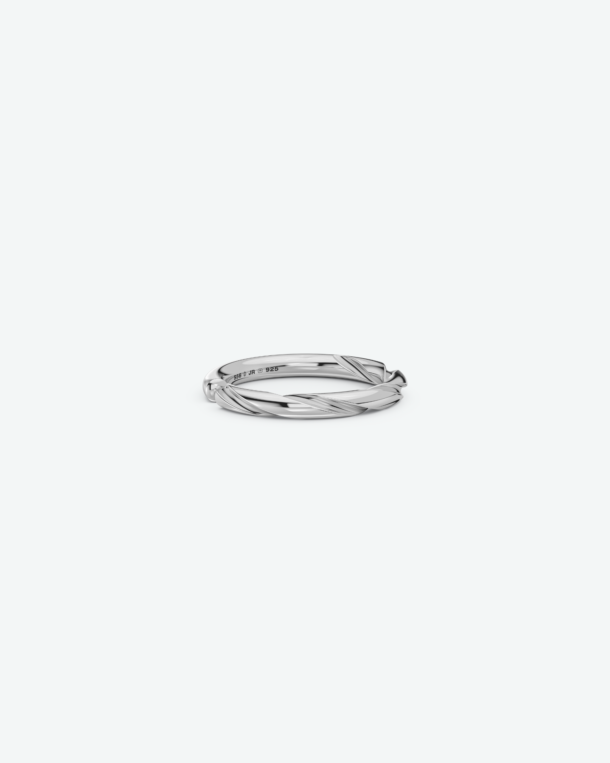 Machina Ring 3mm in Sterling Silver