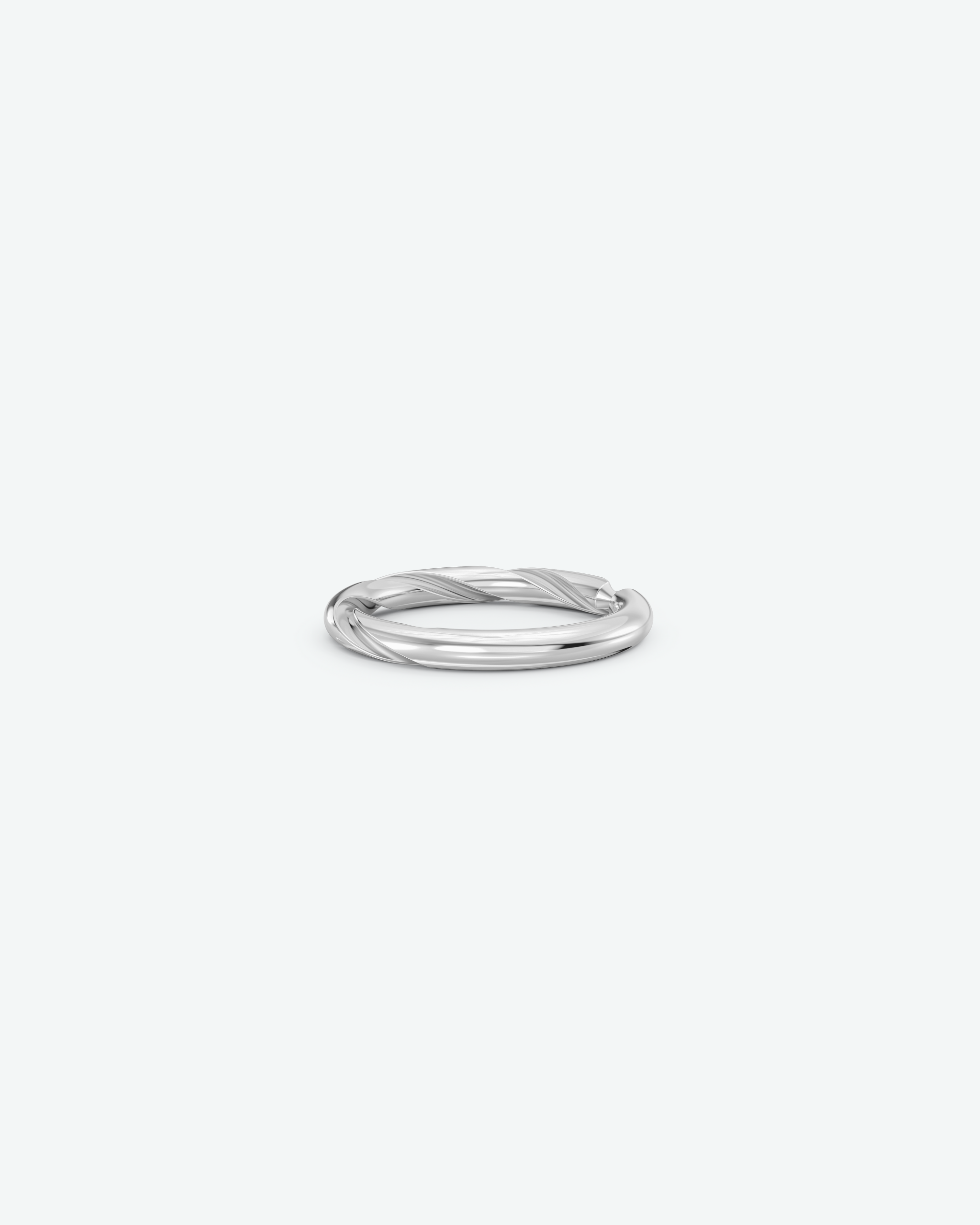Machina Ring 3mm in Sterling Silver