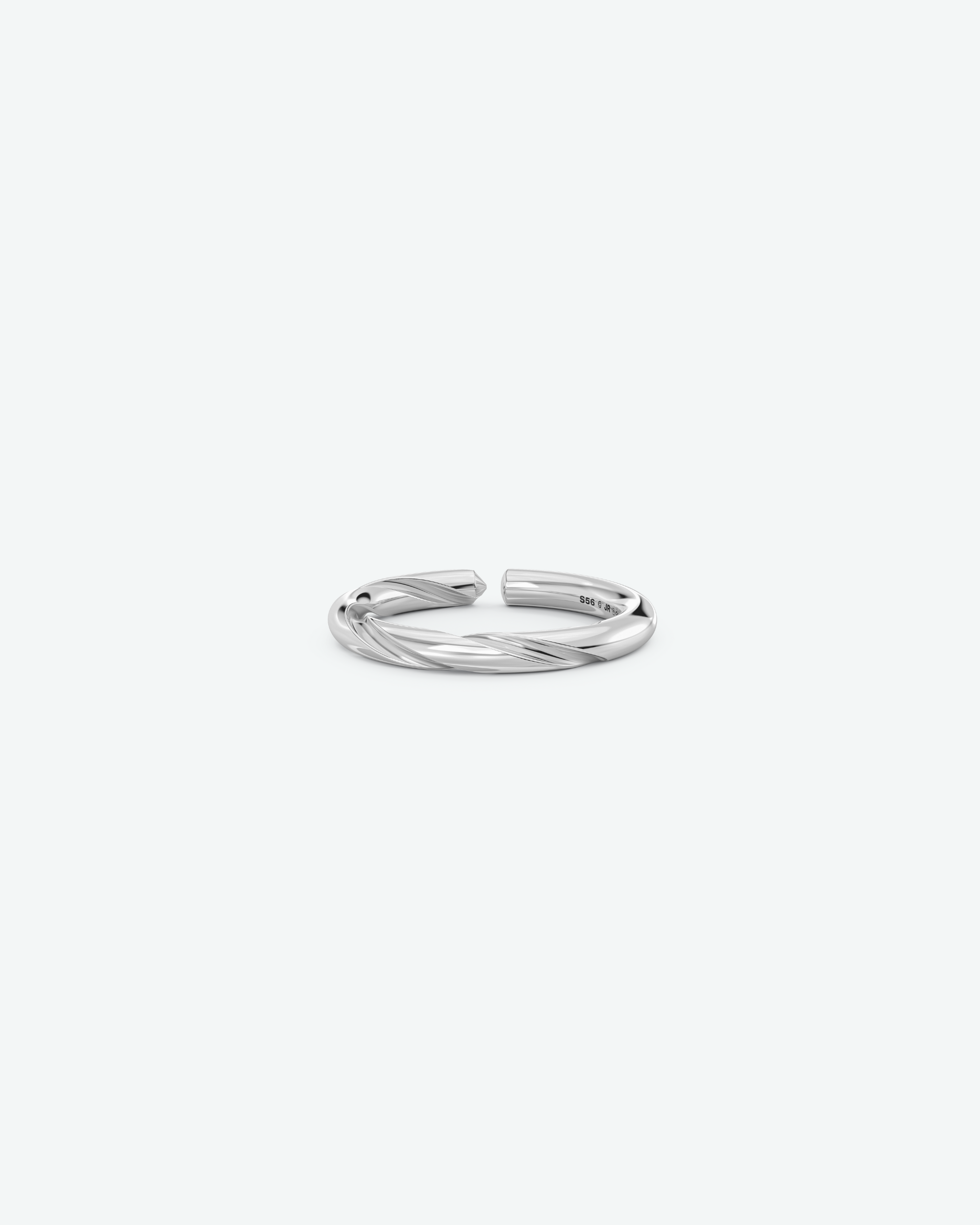 Machina Ring 3mm in Sterling Silver