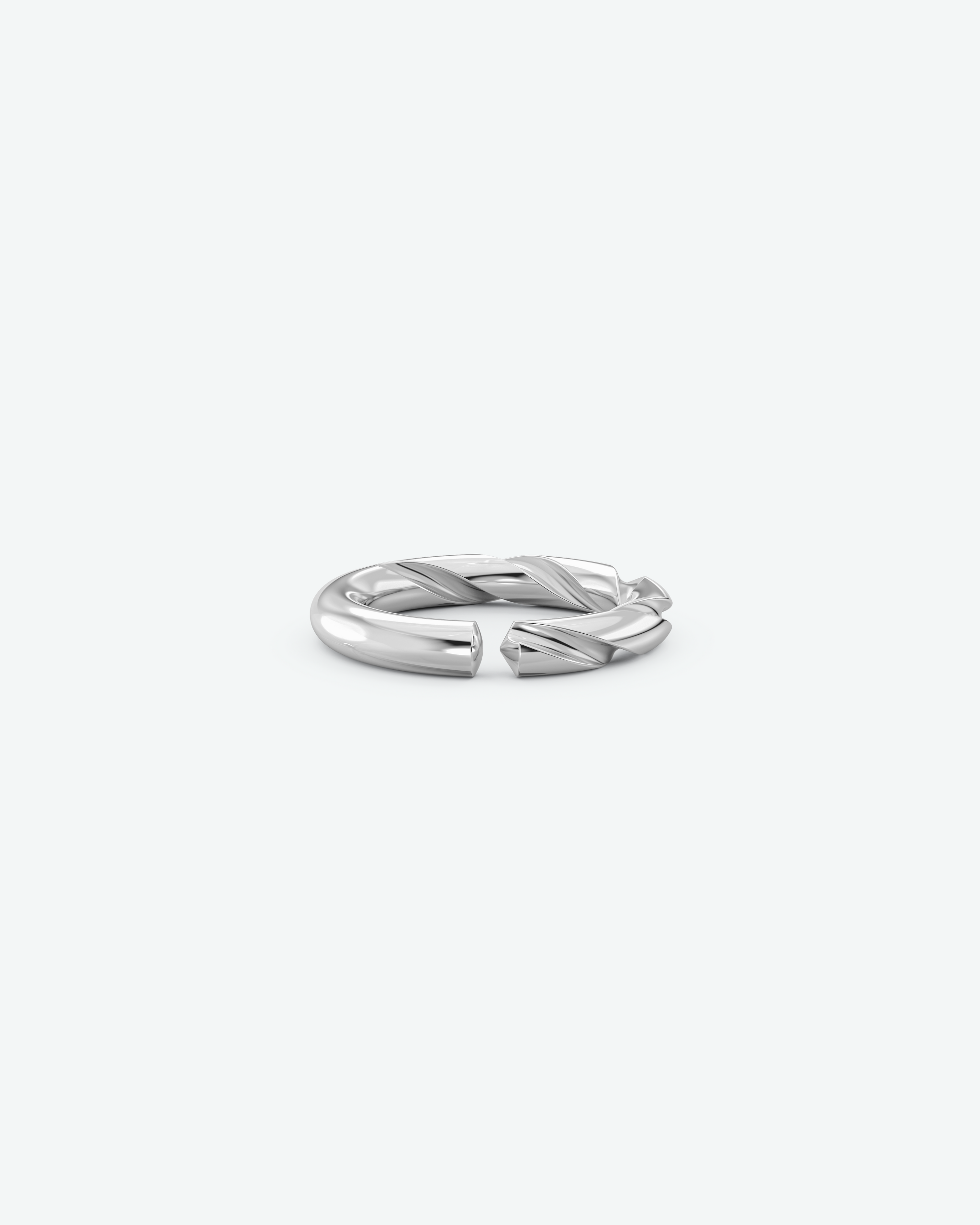 Machina Ring 4mm in Sterling Silver