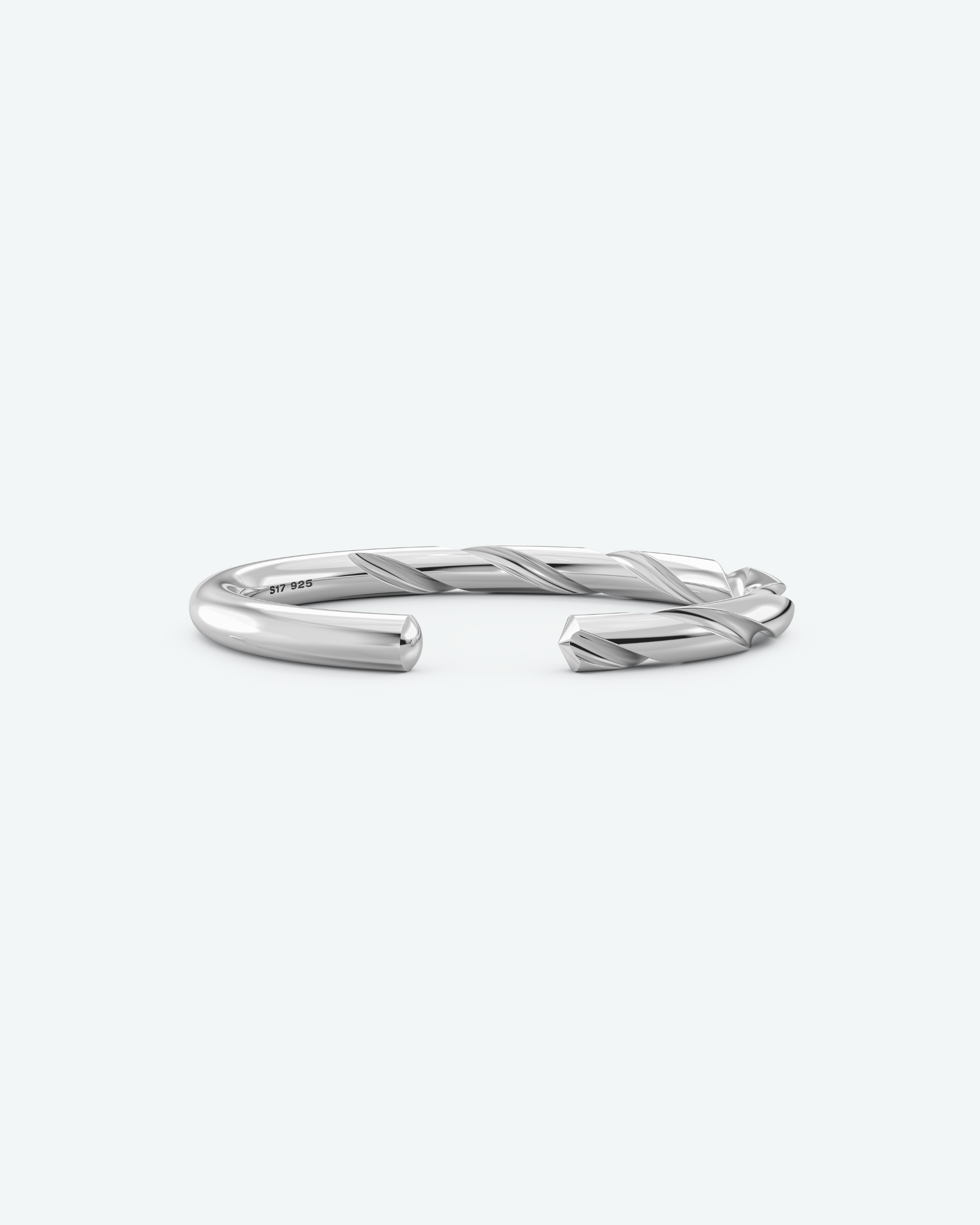 Machina Spring Bracelet 6mm in Sterling Silver