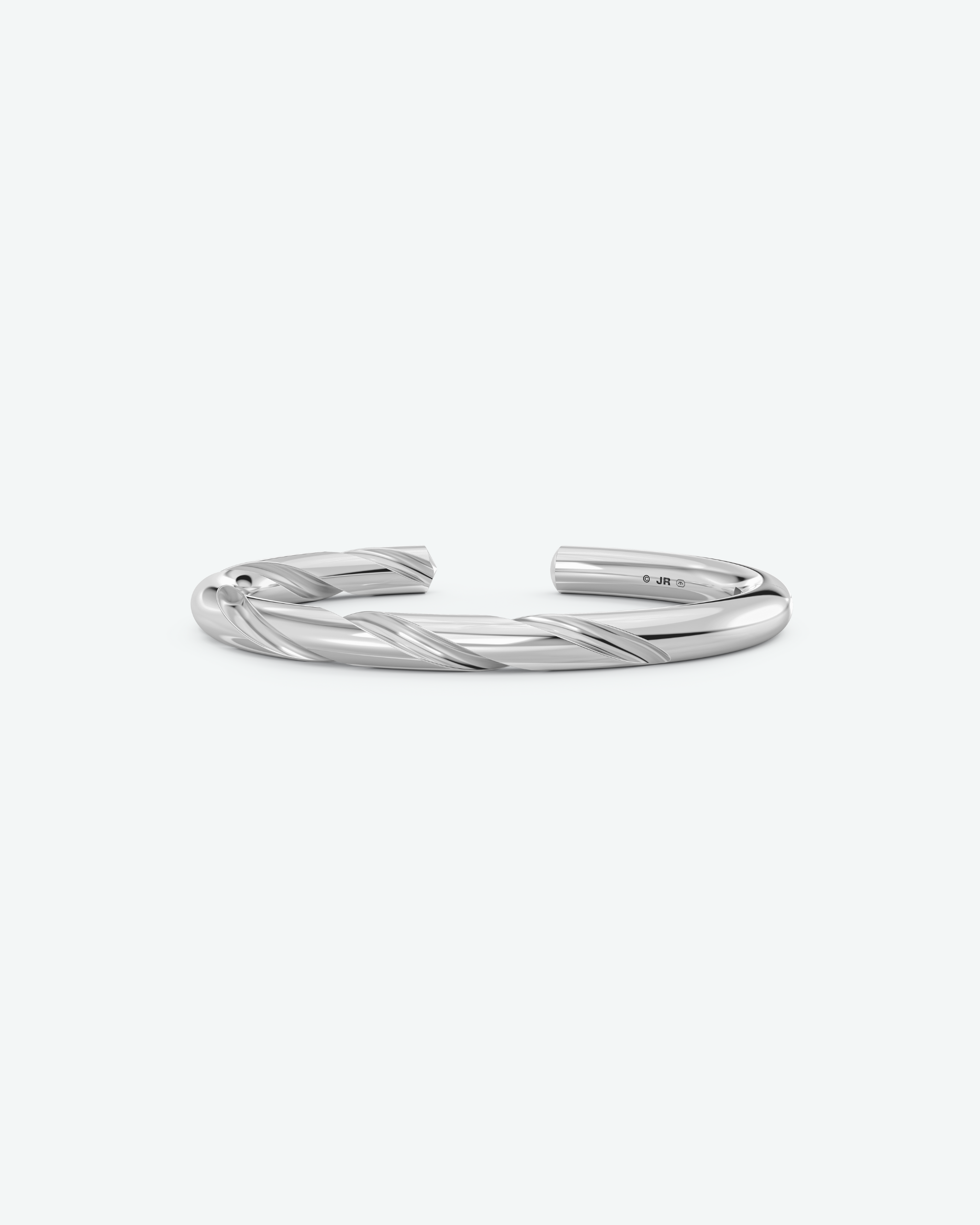 Machina Spring Bracelet 6mm in Sterling Silver